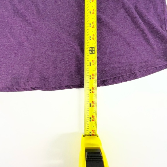 Aeropostale Sport Casual Purple Graphic Tee V-Neck | Women’s Size 3X - Picture 6 of 7